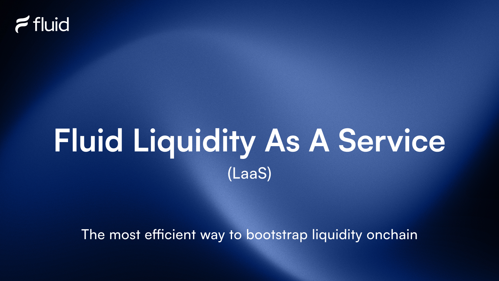 Fluid. The most efficient way for institutions and asset issuers to bootstrap liquidity onchain at a fraction of the cost. For stablecoins, asset issuers, RWA. 